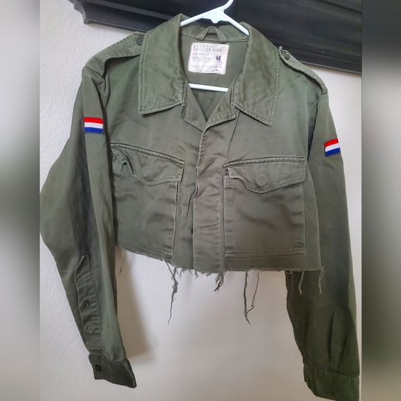 Authentic Vintage Dutch military jacket - Picture 3 of 6